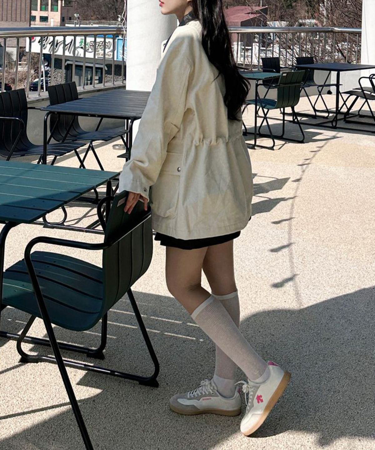 미쏘(MIXXO) 스트링 워크자켓_MIWJKG32PC