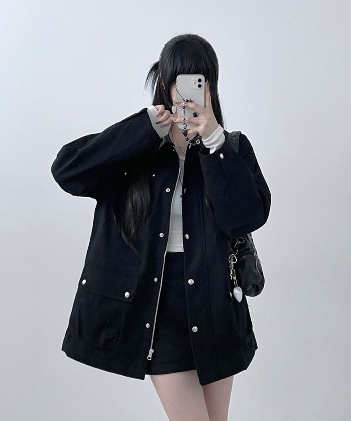 미쏘(MIXXO) 스트링 워크자켓_MIWJKG32PC