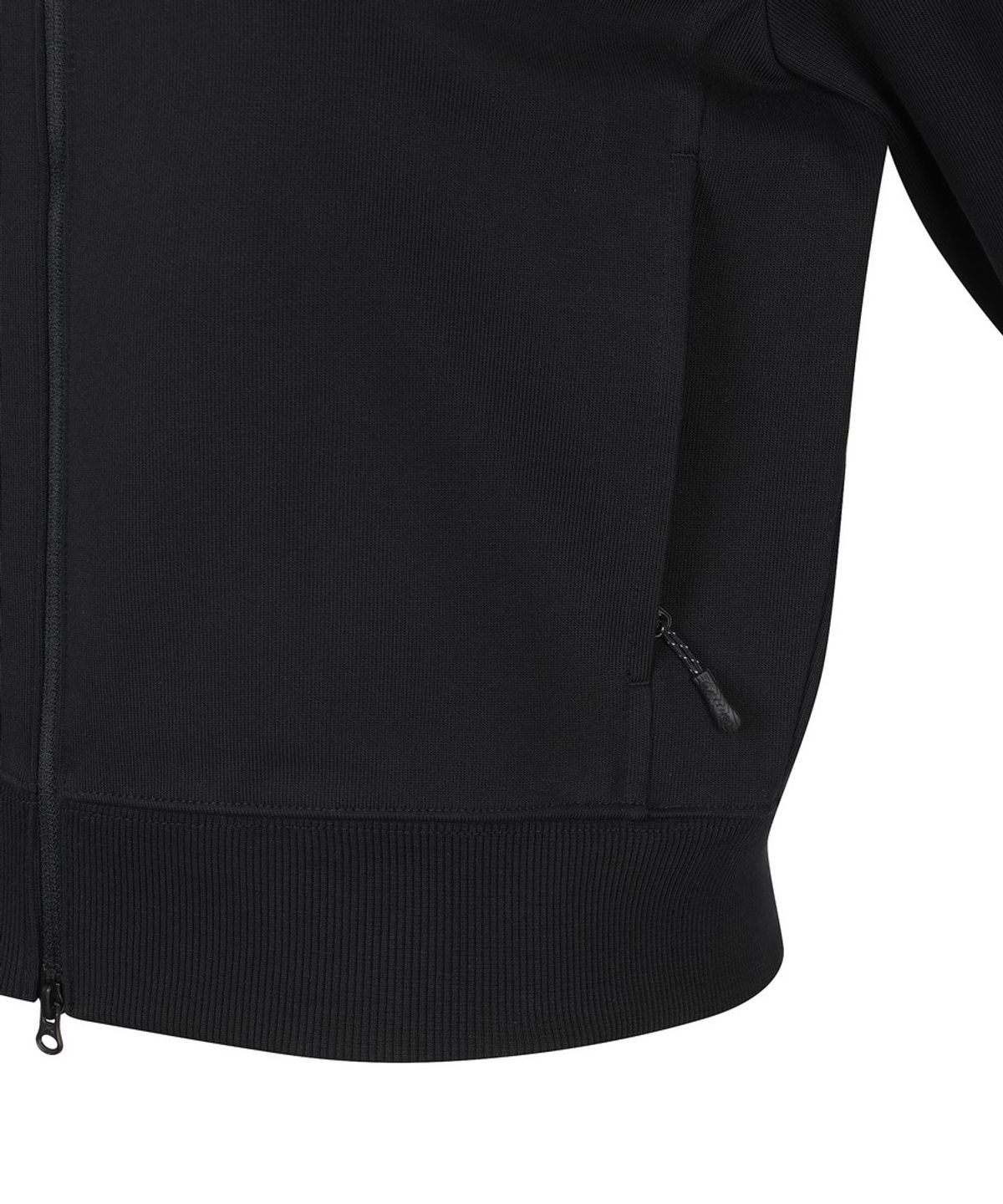 디스커버리 익스페디션(DISCOVERY EXPEDITION) 여성 에센셜 니트 트레이닝 하이넥 자켓 (BLACK)