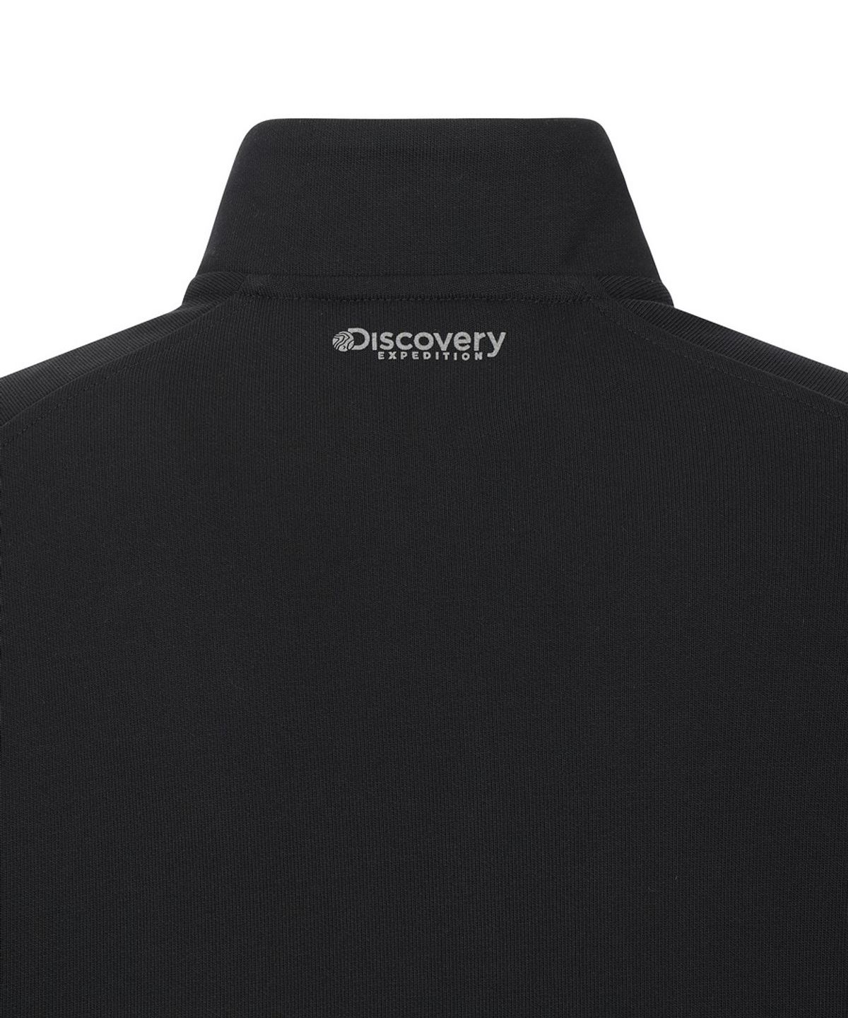 디스커버리 익스페디션(DISCOVERY EXPEDITION) 여성 에센셜 니트 트레이닝 하이넥 자켓 (BLACK)