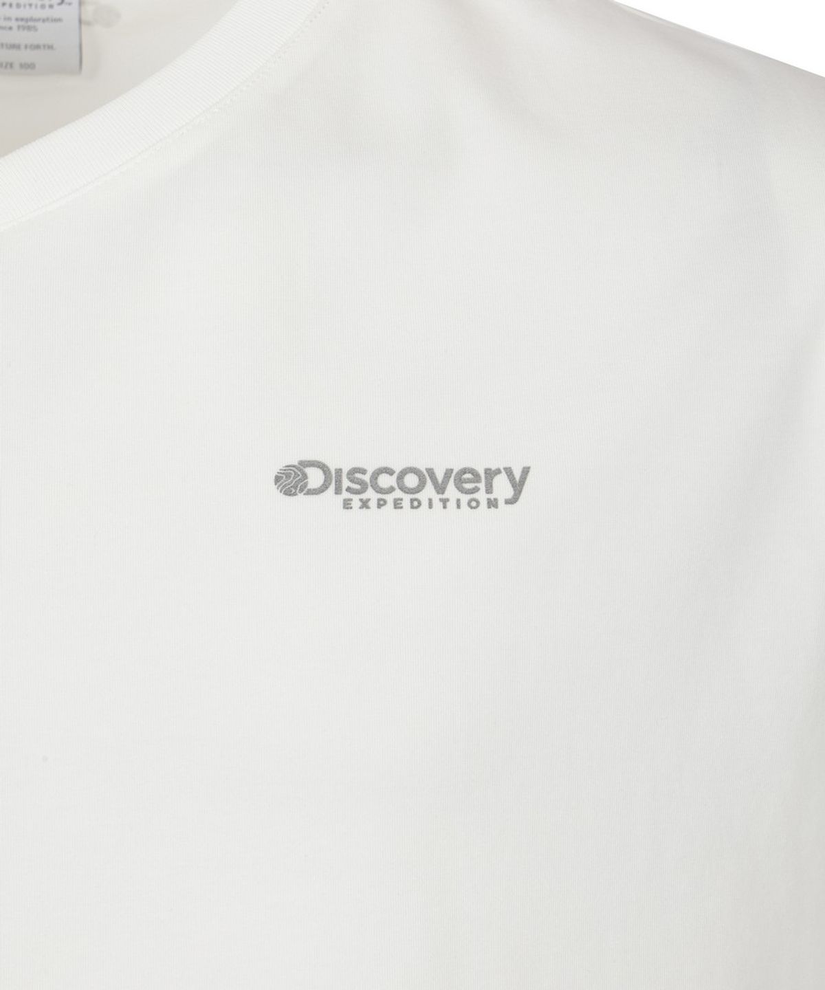 디스커버리 익스페디션(DISCOVERY EXPEDITION) 유니 프레시벤트 브이넥 반팔티셔츠 (WHITE)