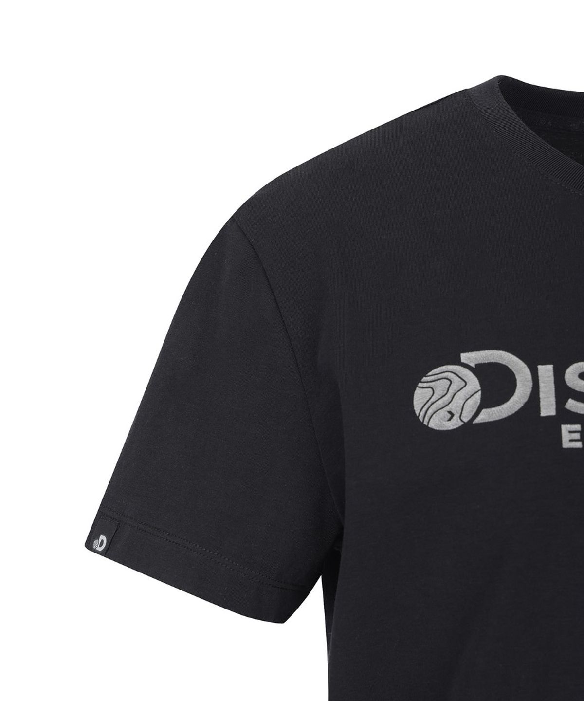 디스커버리 익스페디션(DISCOVERY EXPEDITION) 여성 프레시벤트 로건 반팔티셔츠 (BLACK)