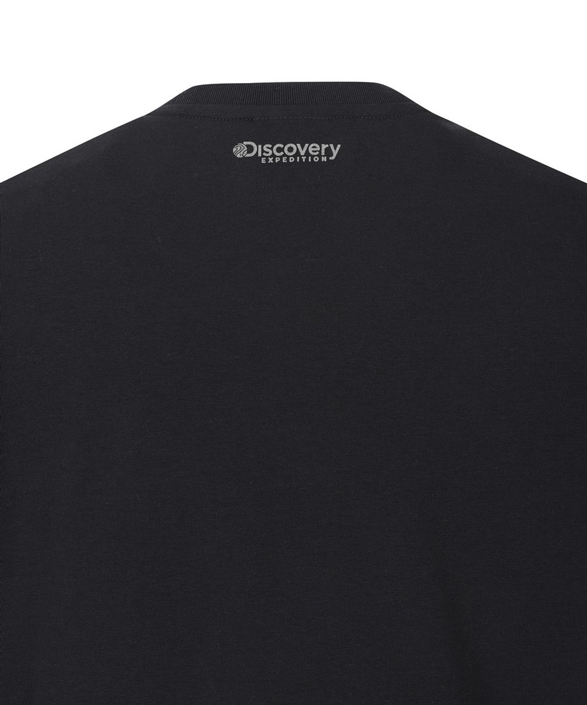 디스커버리 익스페디션(DISCOVERY EXPEDITION) 여성 프레시벤트 로건 반팔티셔츠 (BLACK)