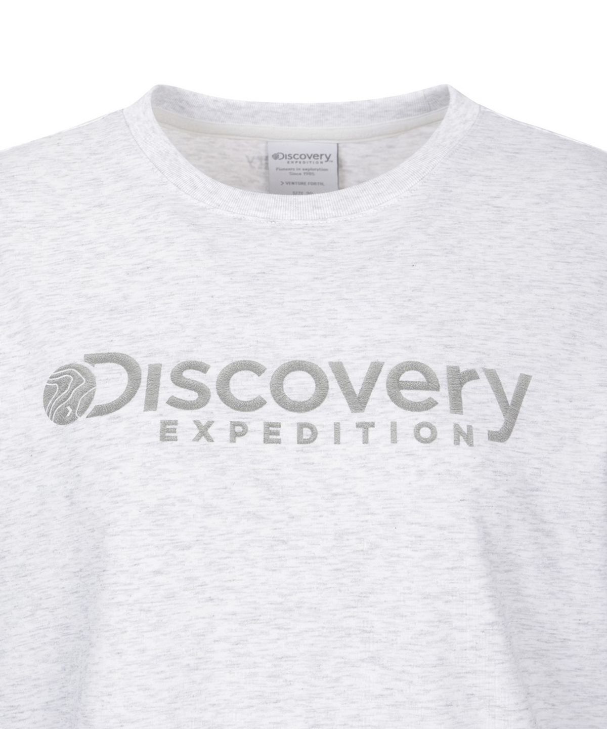 디스커버리 익스페디션(DISCOVERY EXPEDITION) 여성 프레시벤트 로건 반팔티셔츠 (M/GREY)