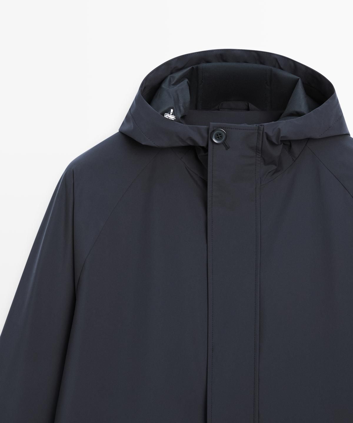 마시모두띠(MASSIMO DUTTI) 롱 후드 파카