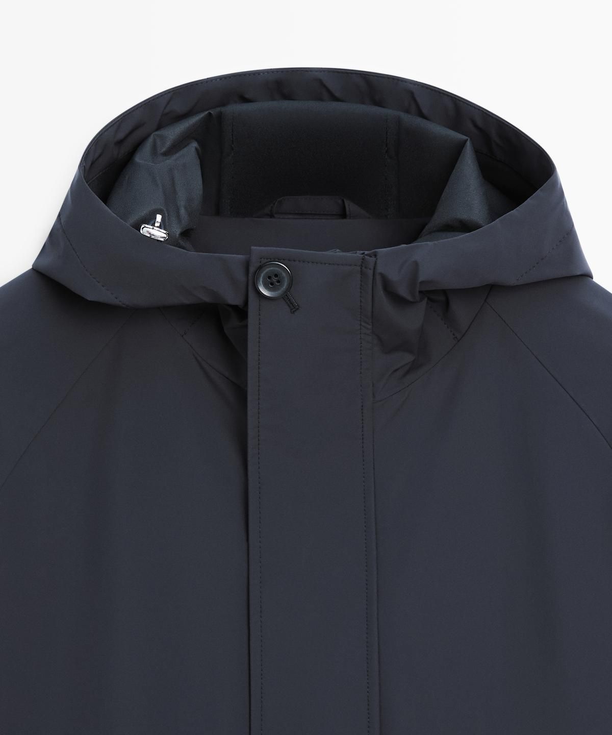 마시모두띠(MASSIMO DUTTI) 롱 후드 파카