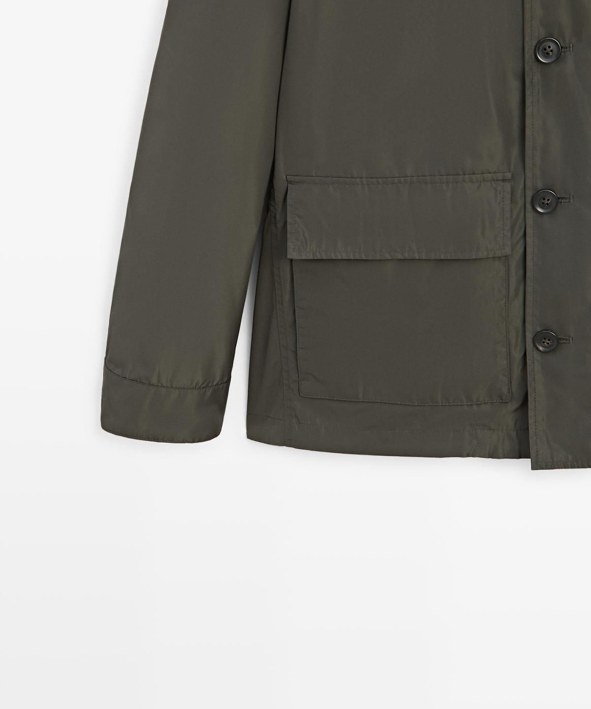 마시모두띠(MASSIMO DUTTI) 포켓 디테일 라이트웨이트 재킷