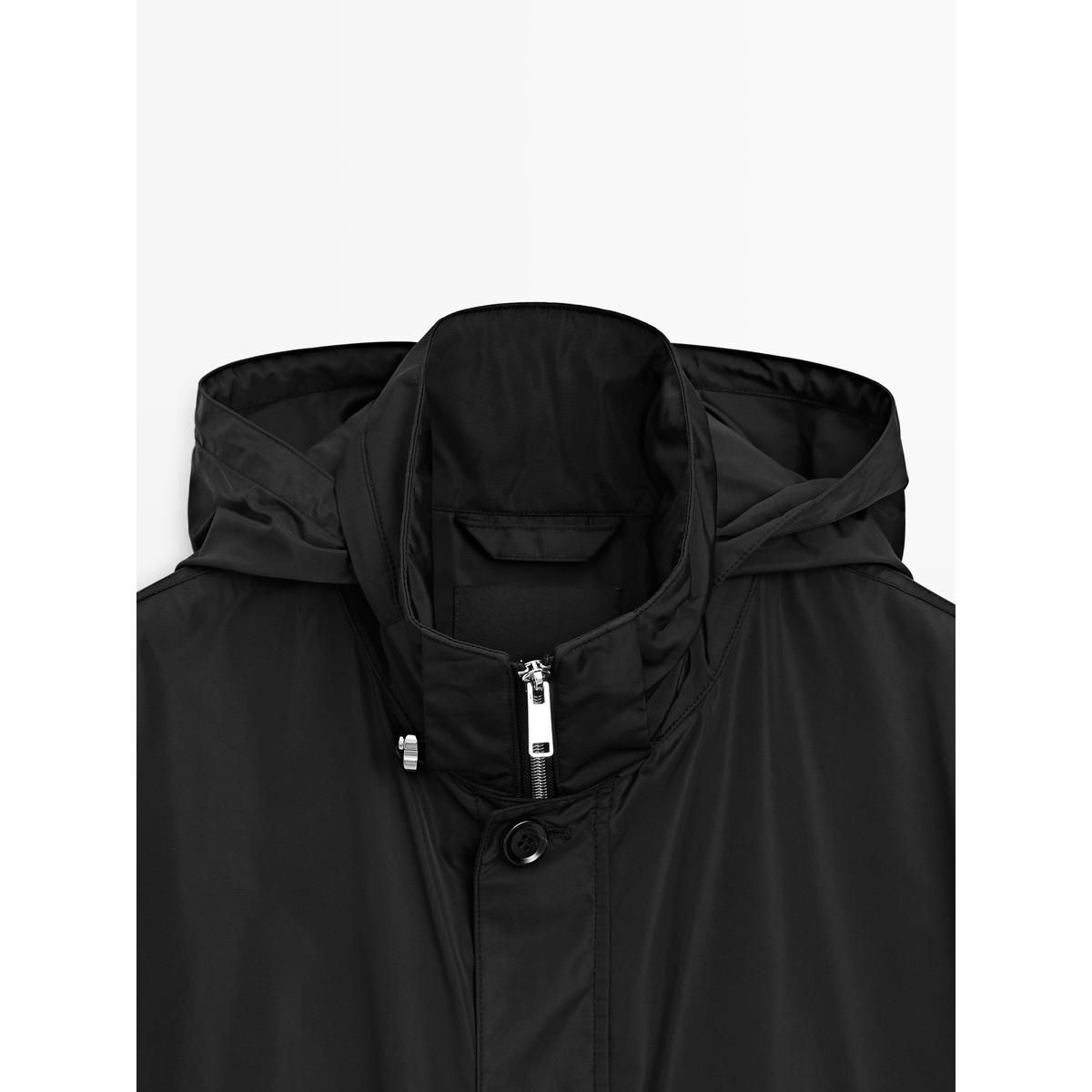 마시모두띠(MASSIMO DUTTI) 후드 디테일 파카