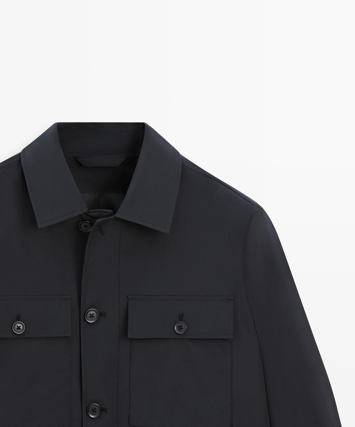 마시모두띠(MASSIMO DUTTI) 포켓 디테일 크롭 자켓