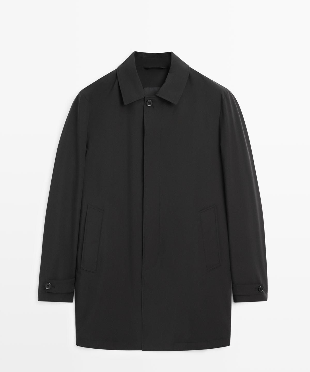 마시모두띠(MASSIMO DUTTI) 라이트 하이테크 패브릭 파카