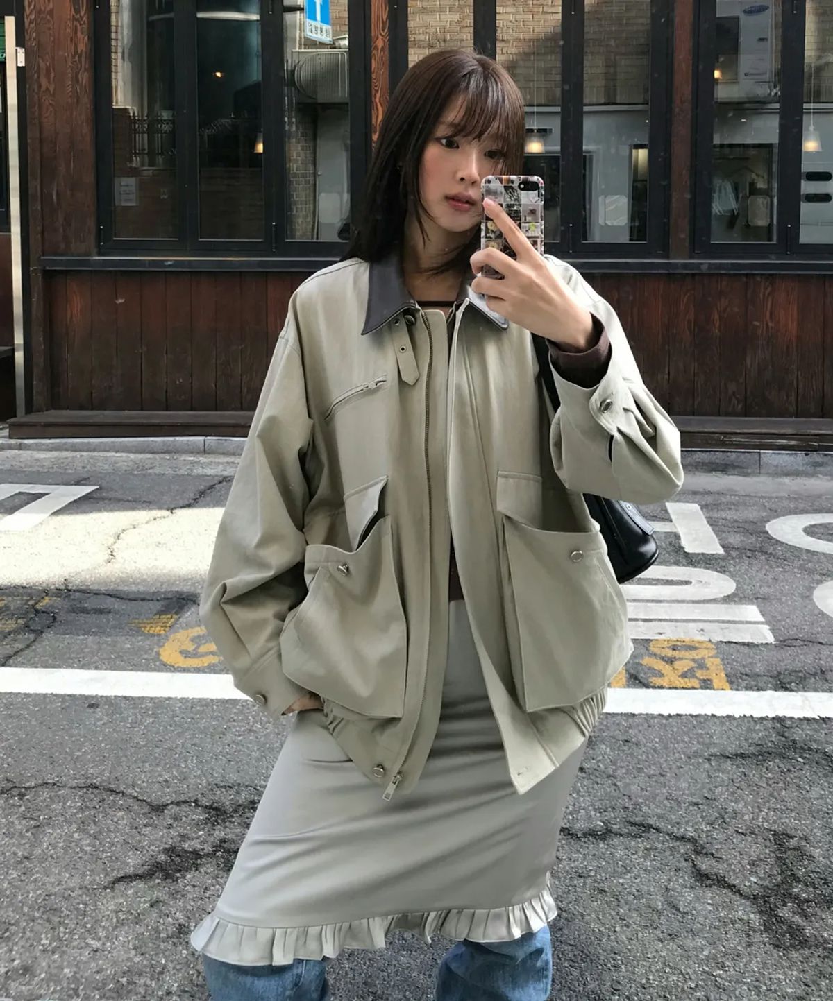 마조네(MA JOURNEE) HERITAGE HUNTING JACKET_BEIGE