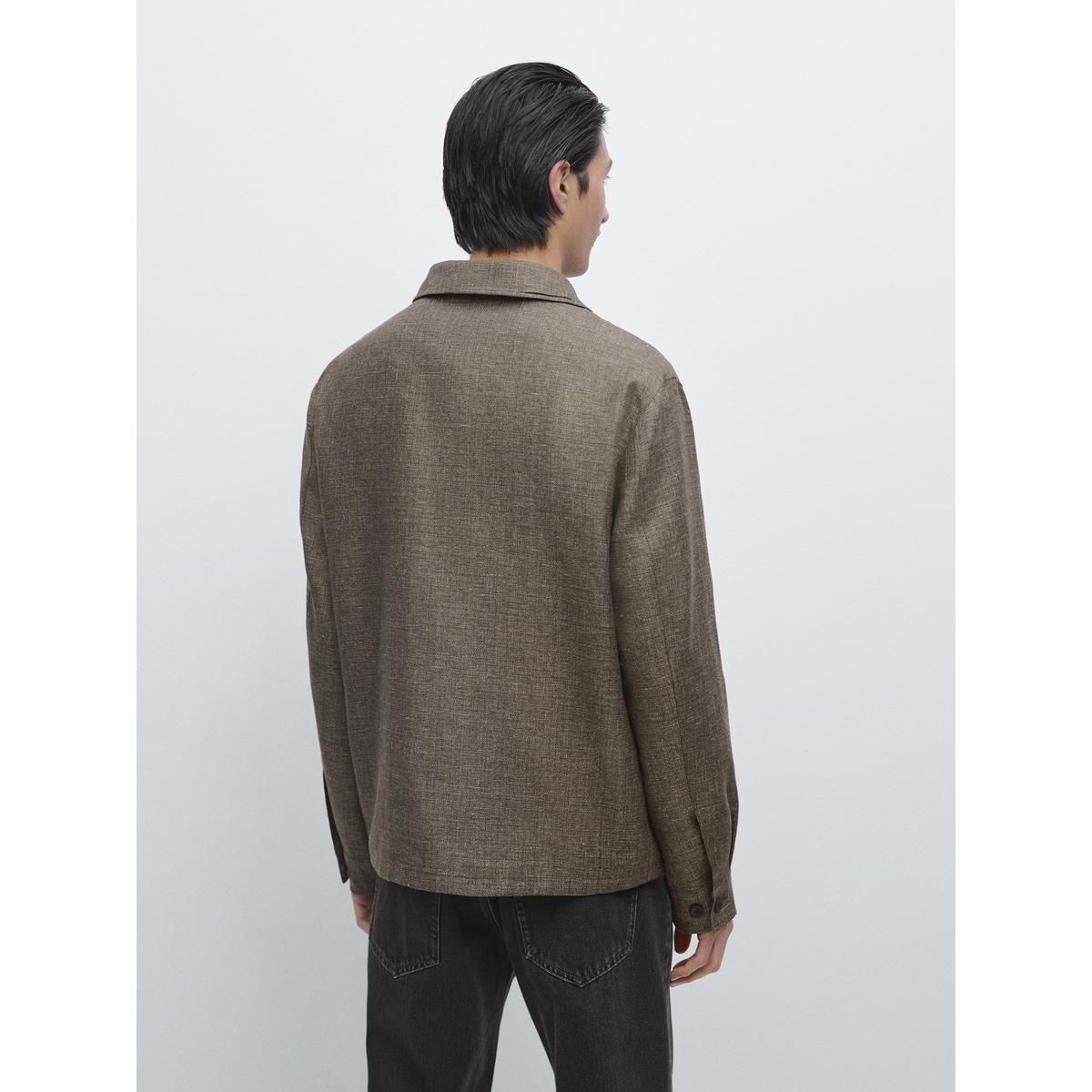 마시모두띠(MASSIMO DUTTI) 포켓 디테일 쇼트 재킷