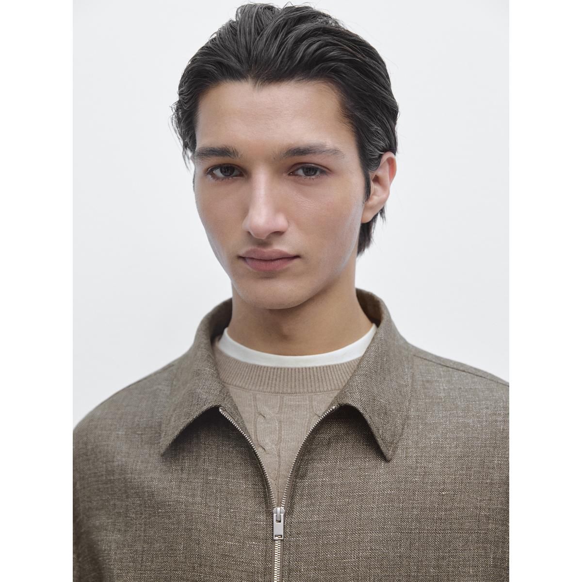 마시모두띠(MASSIMO DUTTI) 포켓 디테일 쇼트 재킷