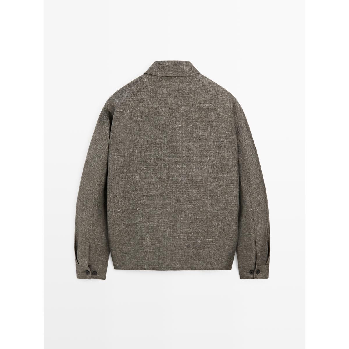 마시모두띠(MASSIMO DUTTI) 포켓 디테일 쇼트 재킷