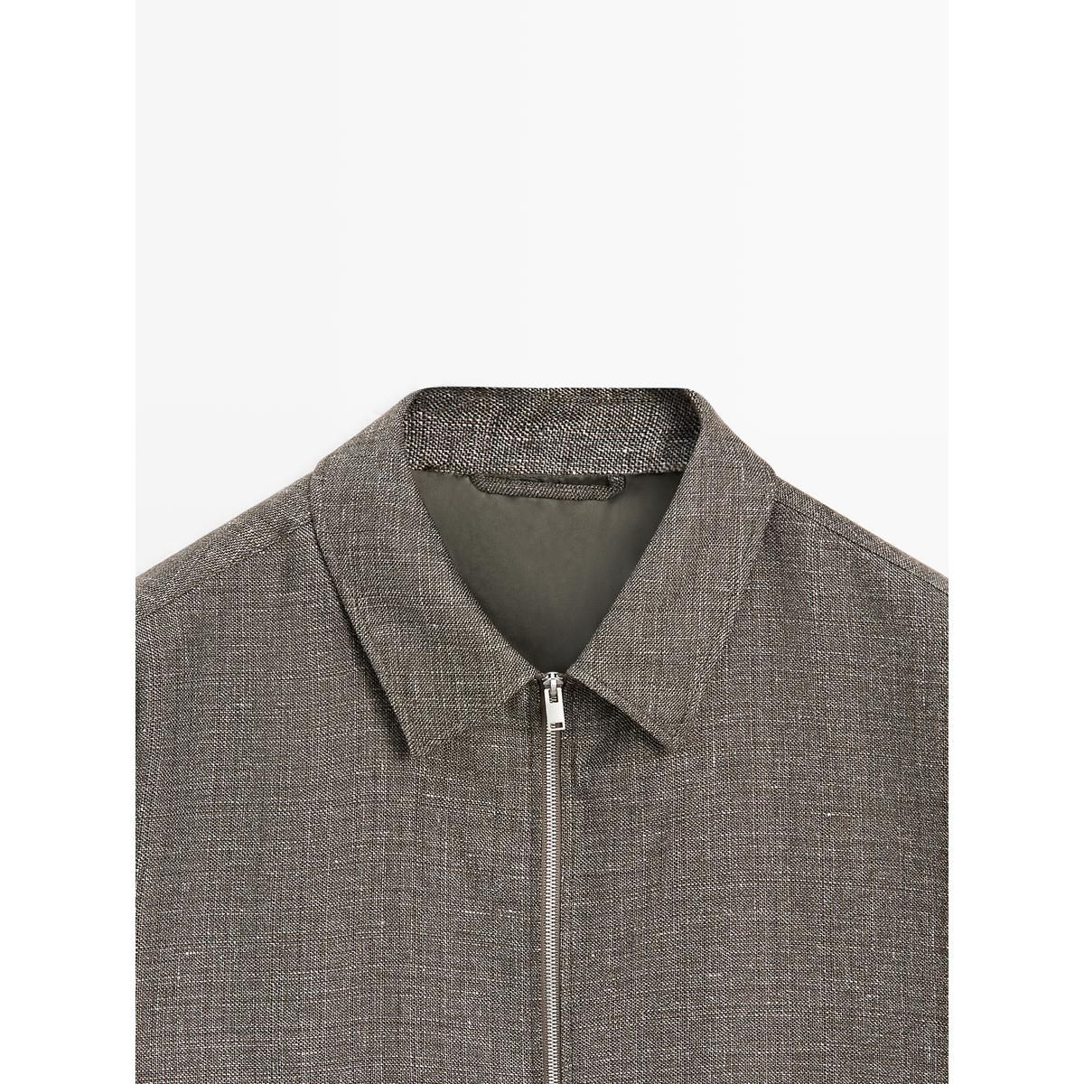 마시모두띠(MASSIMO DUTTI) 포켓 디테일 쇼트 재킷