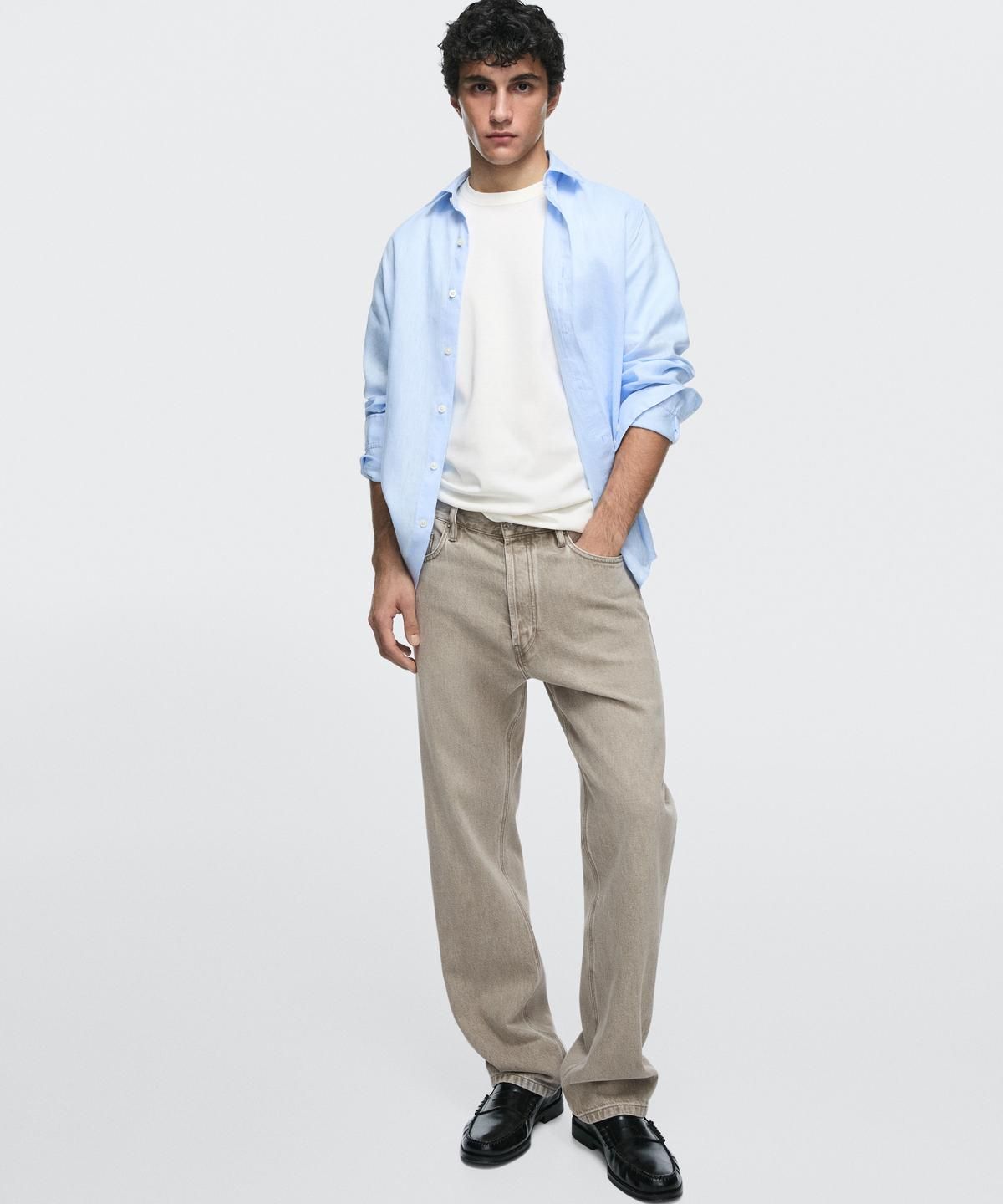 마시모두띠(MASSIMO DUTTI) 스트레이트핏 진