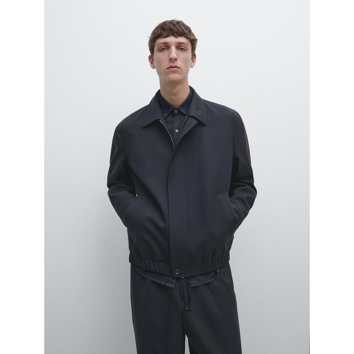 마시모두띠(MASSIMO DUTTI) 토탈 룩 쿨 울 자켓
