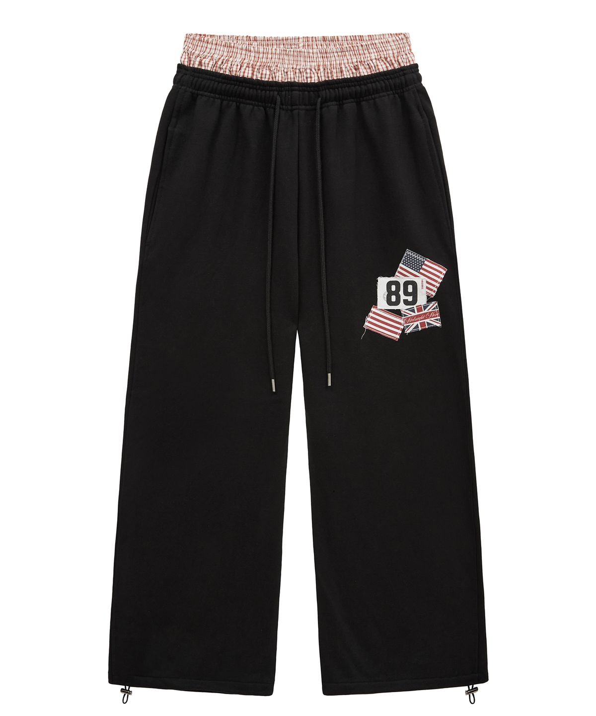 미드나잇 무브(MIDNIGHT MOVE) rd check pants (black)