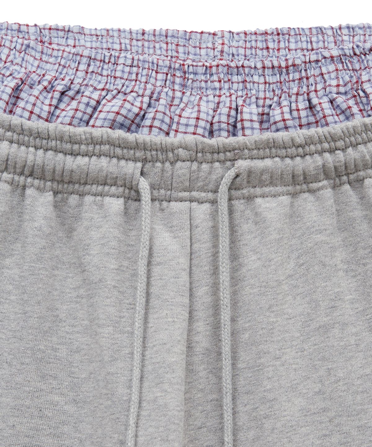 미드나잇 무브(MIDNIGHT MOVE) rd check pants (grey)