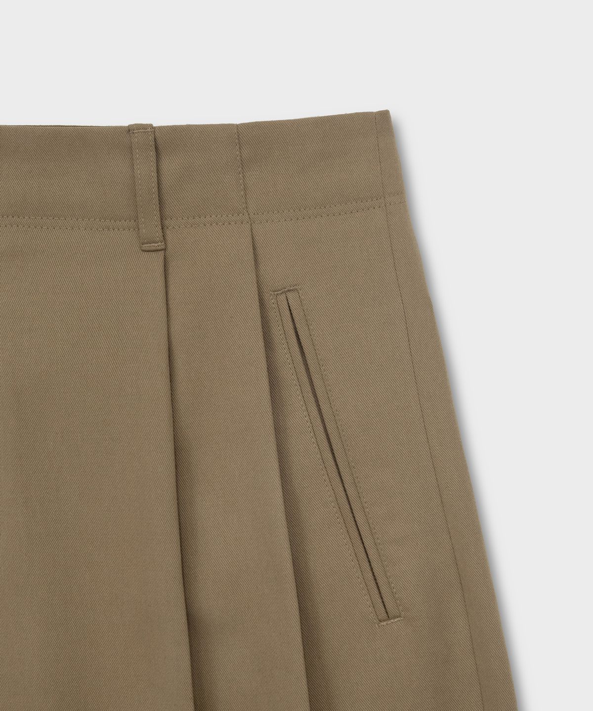 블레이어(BLAYER) 던스 커브드 벌룬 치노 팬츠 [TAN BEIGE]