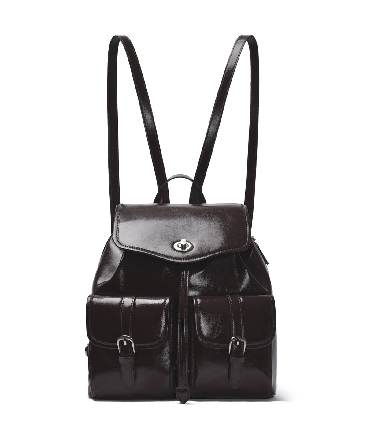 마덴롤즈(MADENROLLS) Vina Backpack Purple Brown