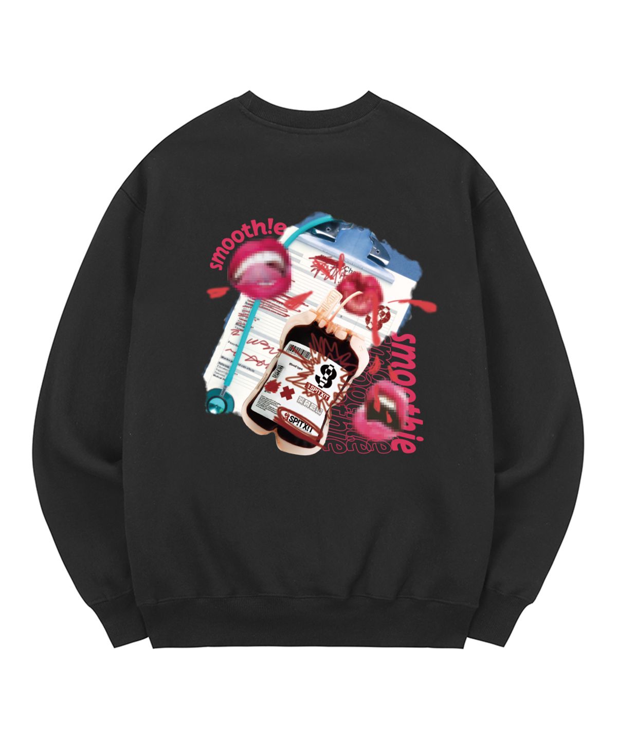 스핏싯(SPITXIT) Smoothie 1000ml 맨투맨 3COLOR