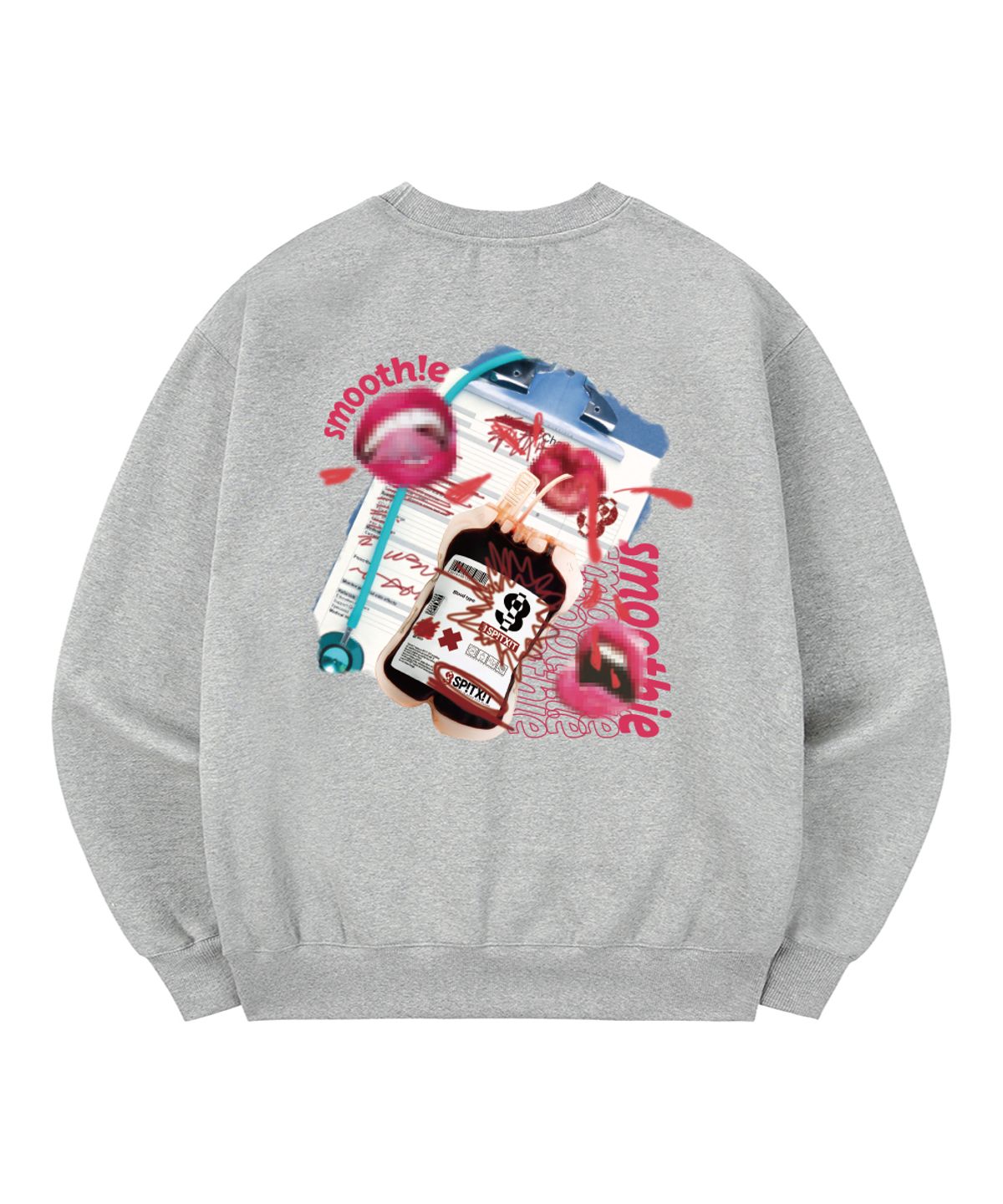 스핏싯(SPITXIT) Smoothie 1000ml 맨투맨 3COLOR