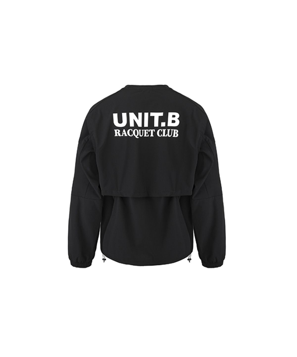 유닛비(UNIT.B) 코트 트레이닝 윈드브레이커 피스테-블랙