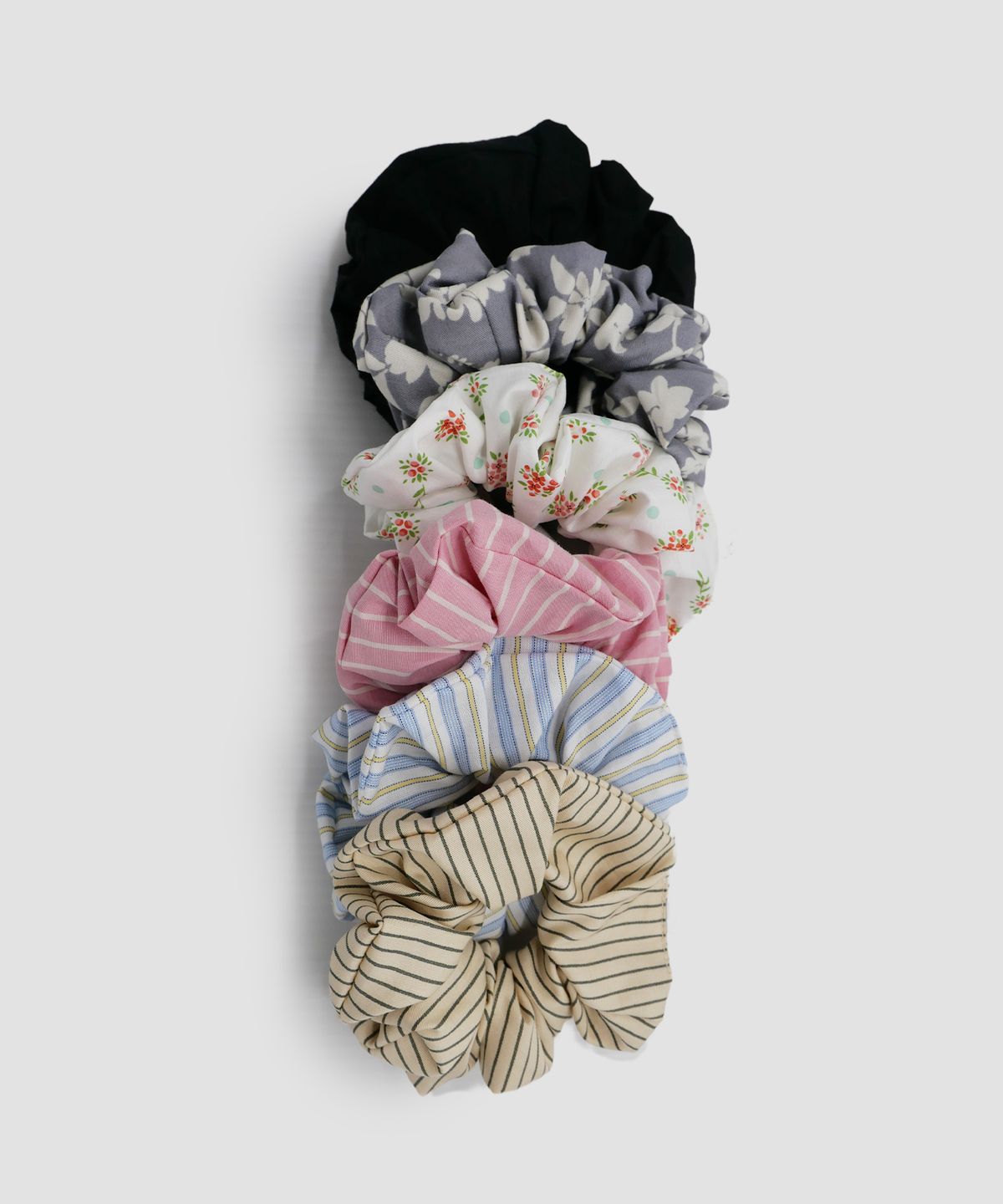 조스라운지(JO'S LOUNGE) Mini Doughnut Scrunchie (Set of 3) 11