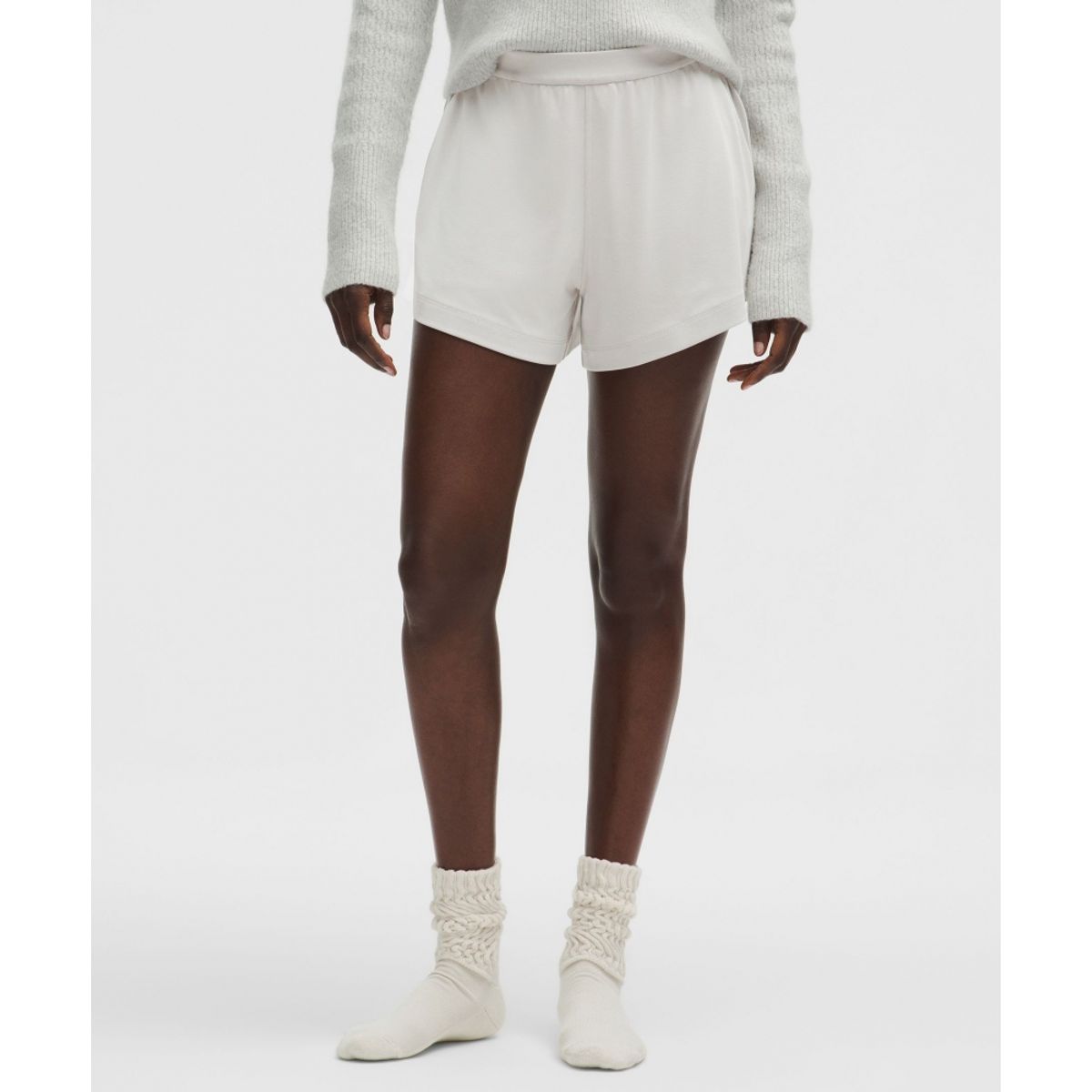 룰루레몬(LULULEMON) 드레이피 Softstreme 하이라이즈 쇼츠 3.5inch  DVGY