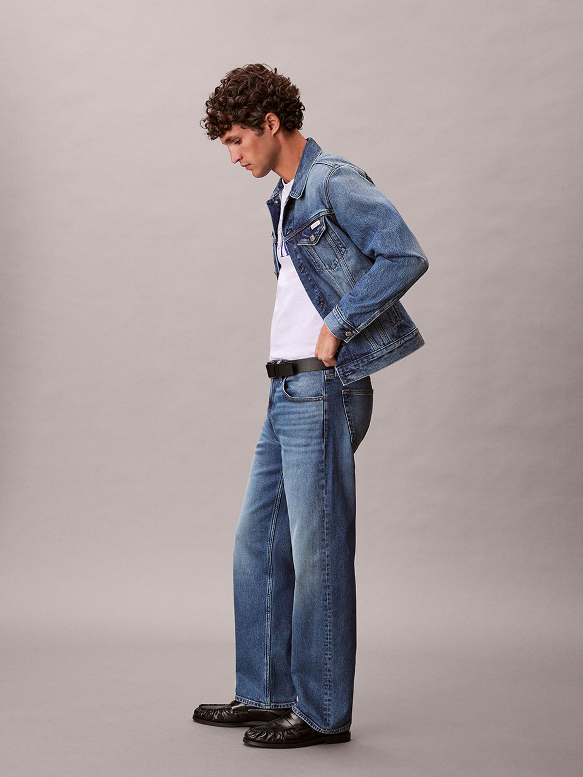 캘빈클라인 진(CALVIN KLEIN JEANS) 90S 스트레이트핏 진 4LF702G XJN