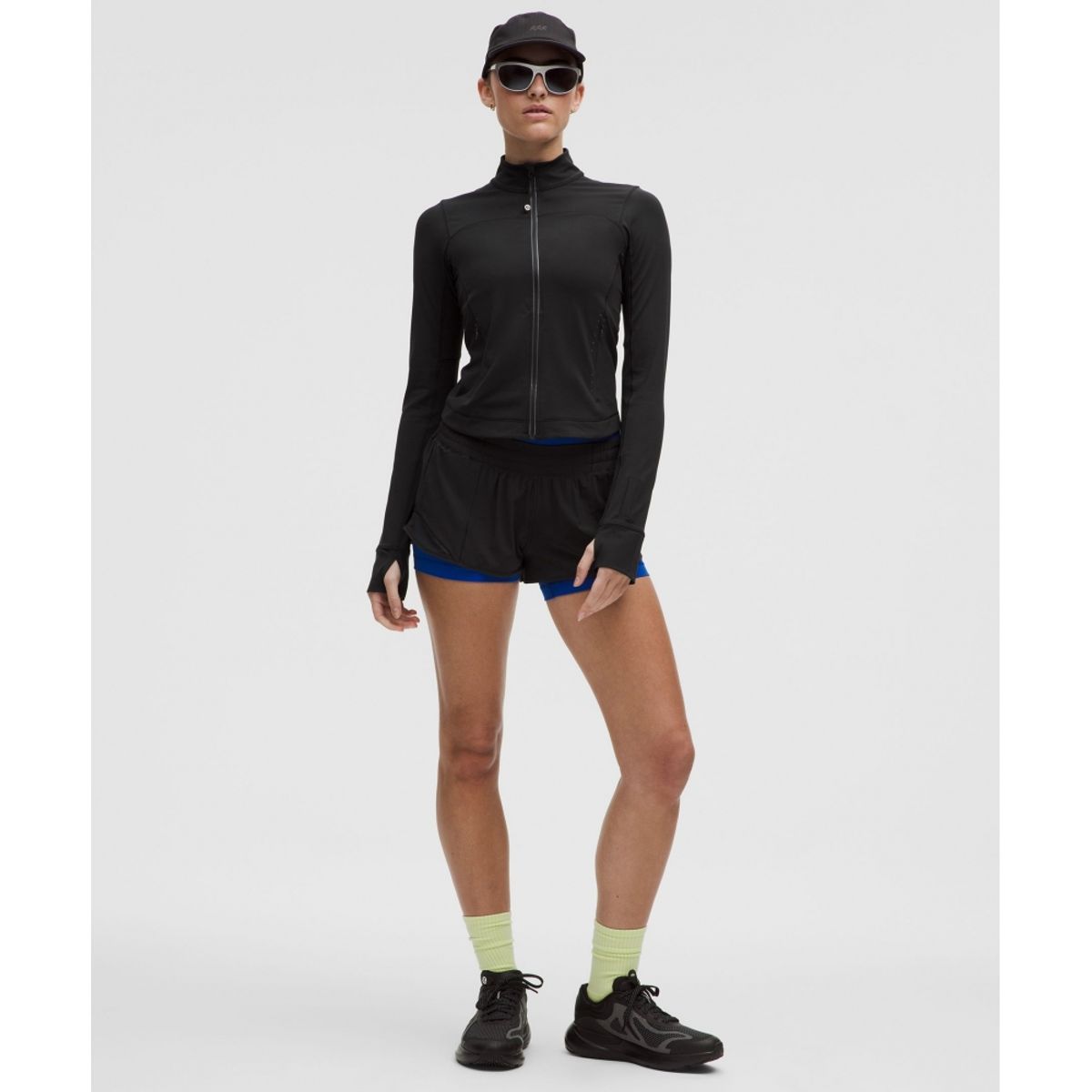 룰루레몬(LULULEMON) 라이트웨이트 UV 프로텍션 러닝 재킷  BLK