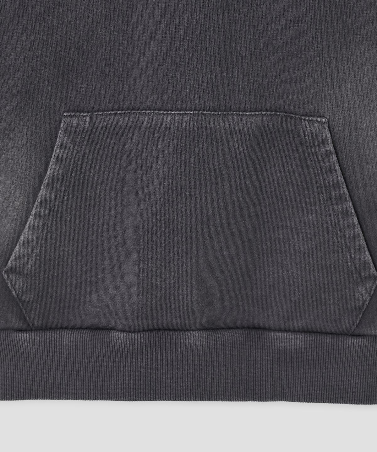 타입서비스(TYPESERVICE) Washed Raglan Hoodie [Charcoal]