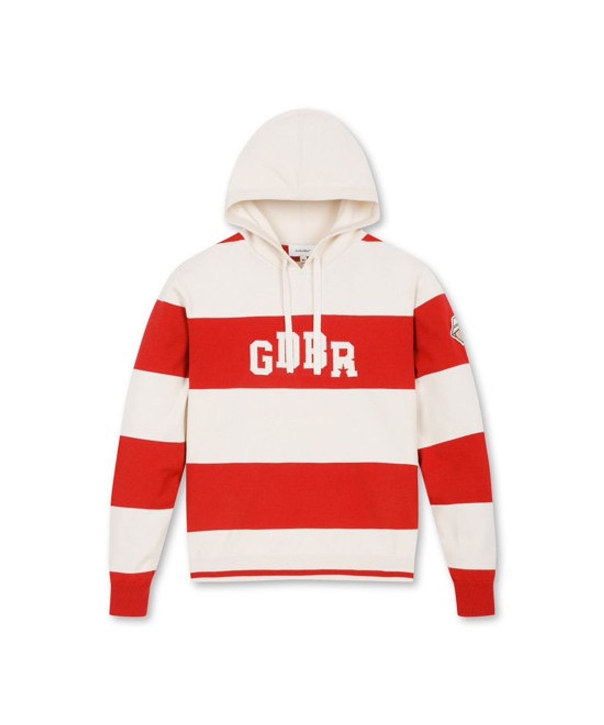 골든베어(GOLDEN BEAR) (W) Border Striped Hood Sweater   G5WAM26101REX