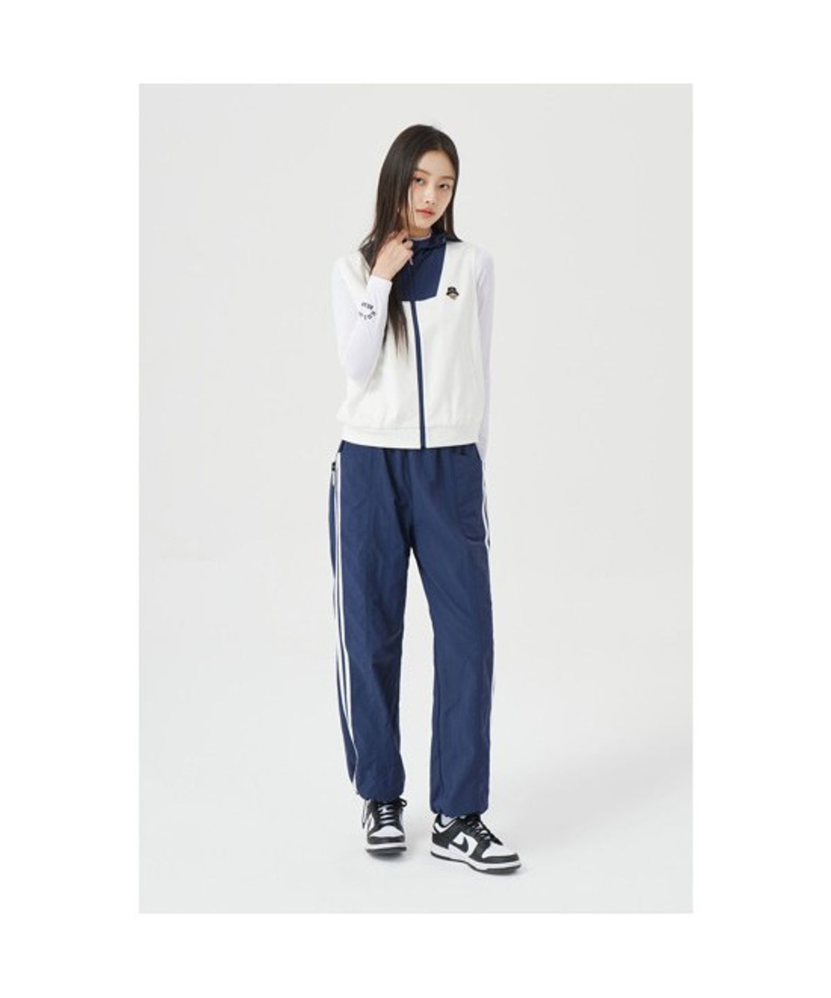 골든베어(GOLDEN BEAR) (W) Side taped Woven Pants  G5PAM26111NYX