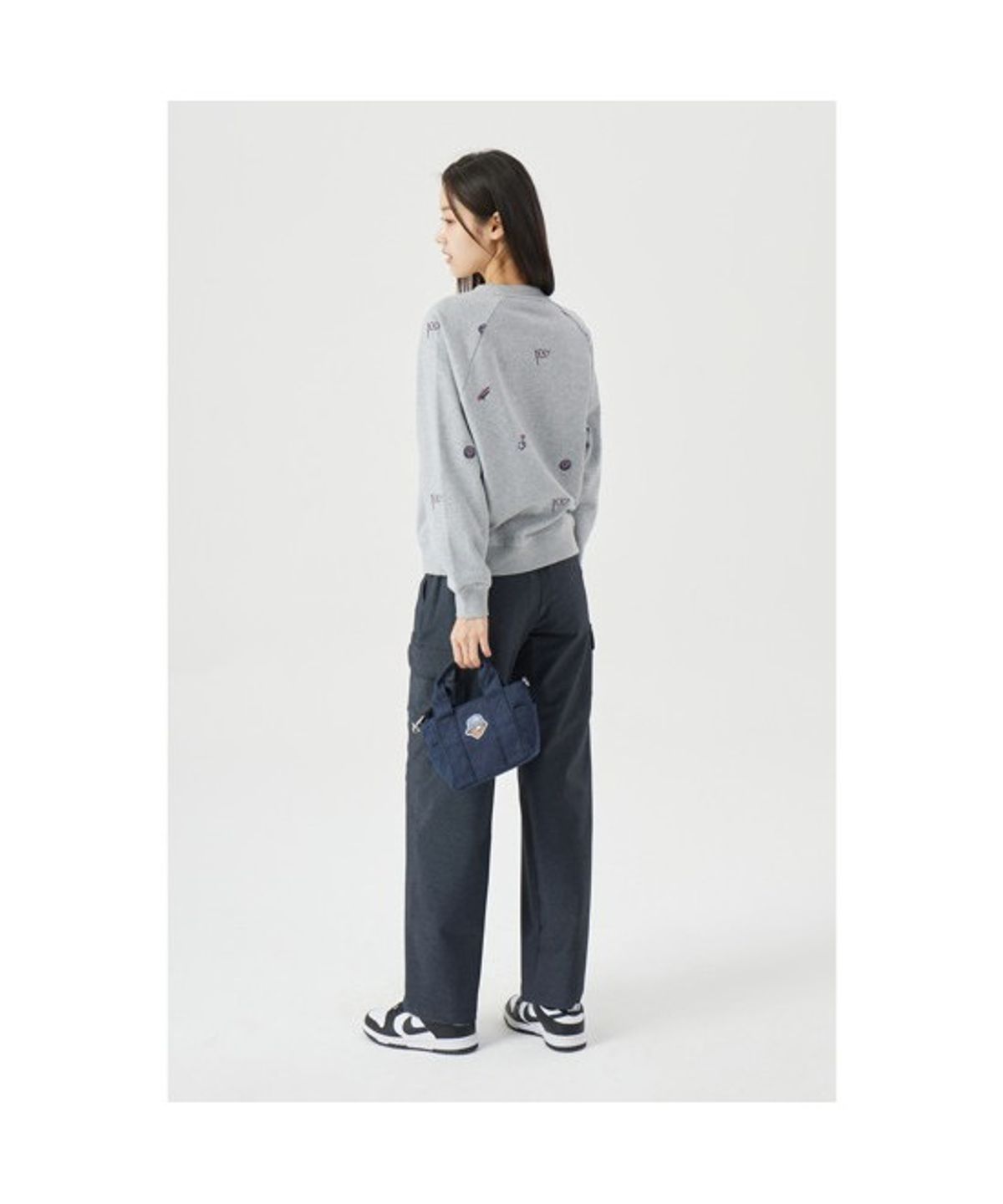 골든베어(GOLDEN BEAR) (W) Semi Wide Pants G5PAM26101NYX