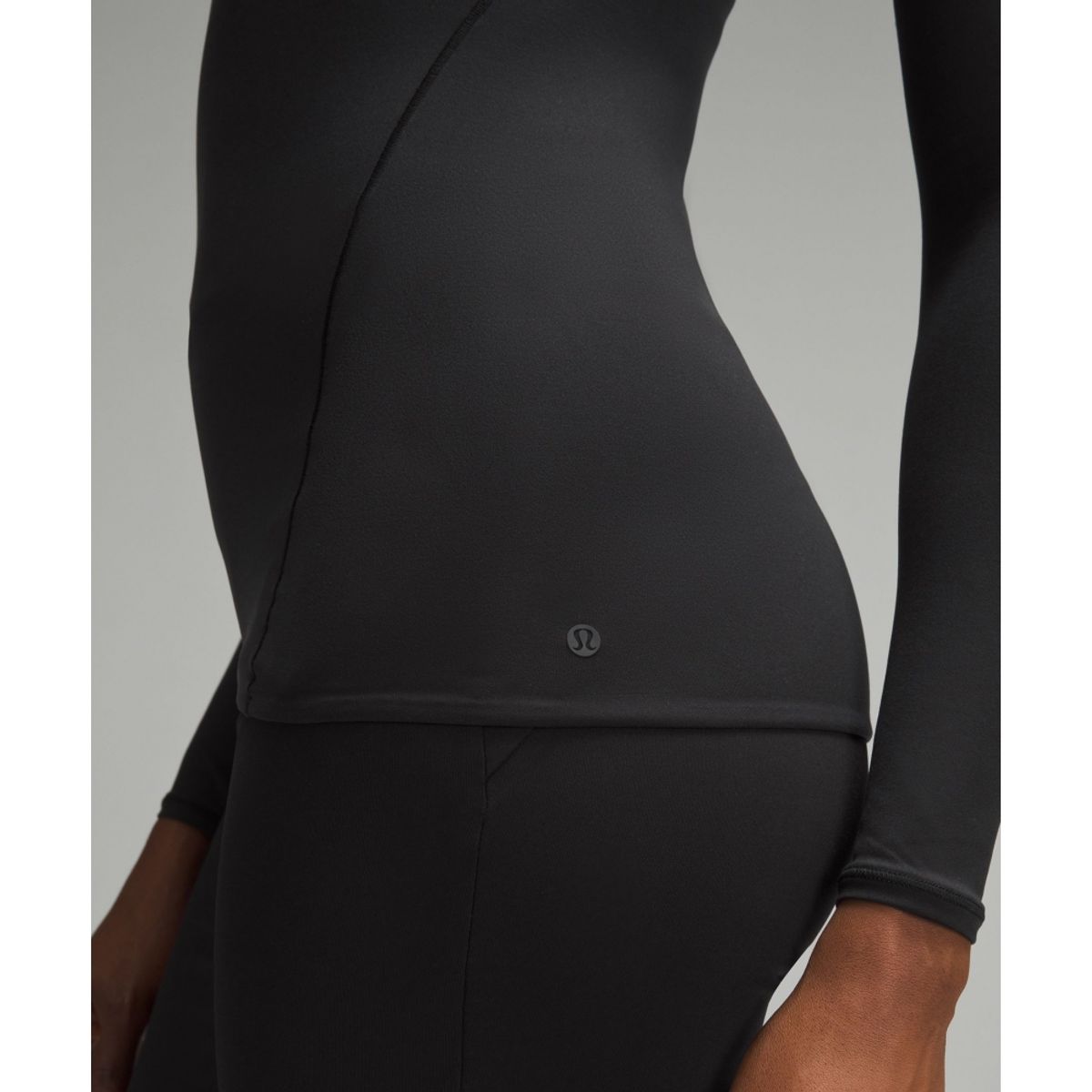 룰루레몬(LULULEMON) 원더모스트 Ultra Soft Nulu 크루넥 롱슬리브 셔츠  BLK