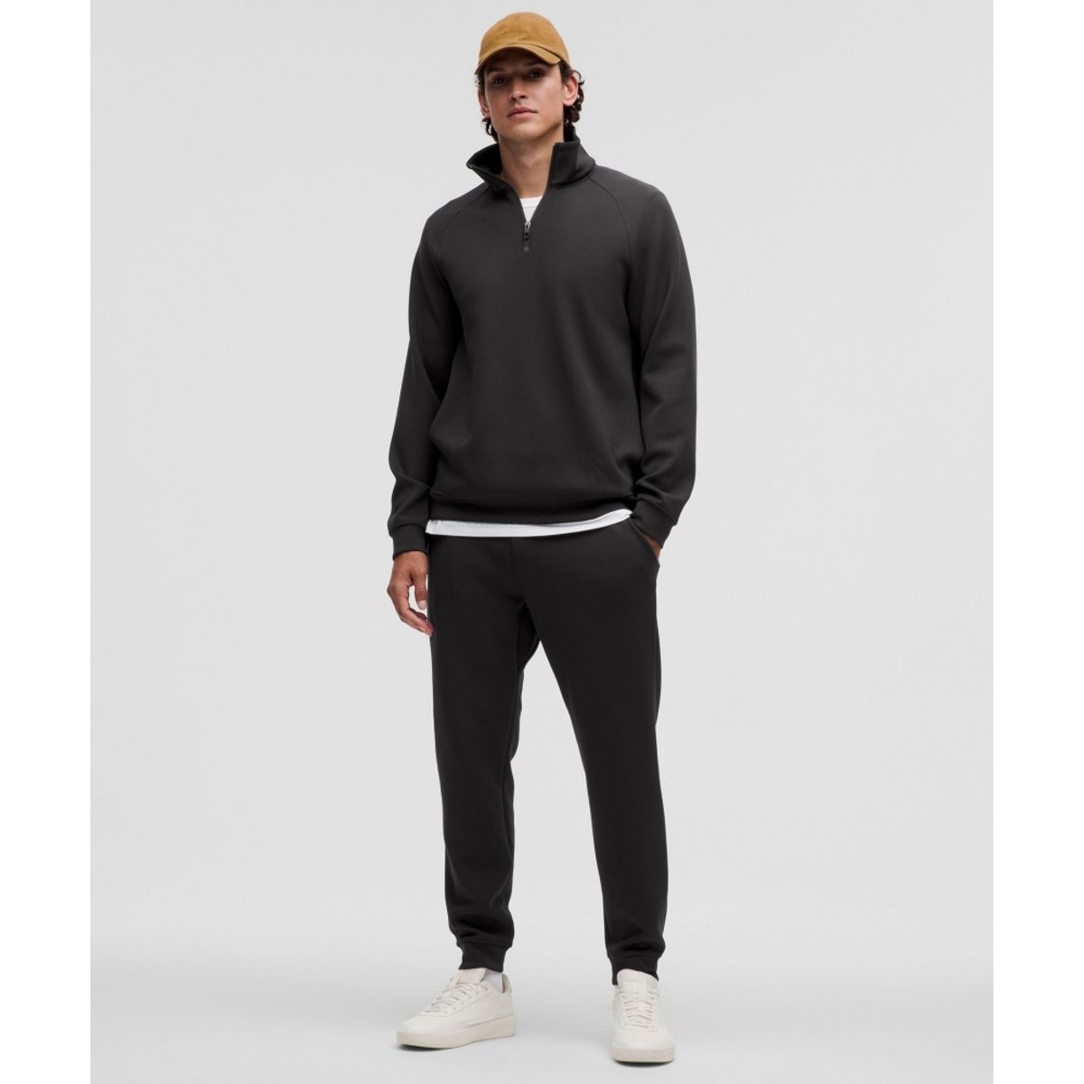 룰루레몬(LULULEMON) 스무드 스페이서 쿼터집  BLK