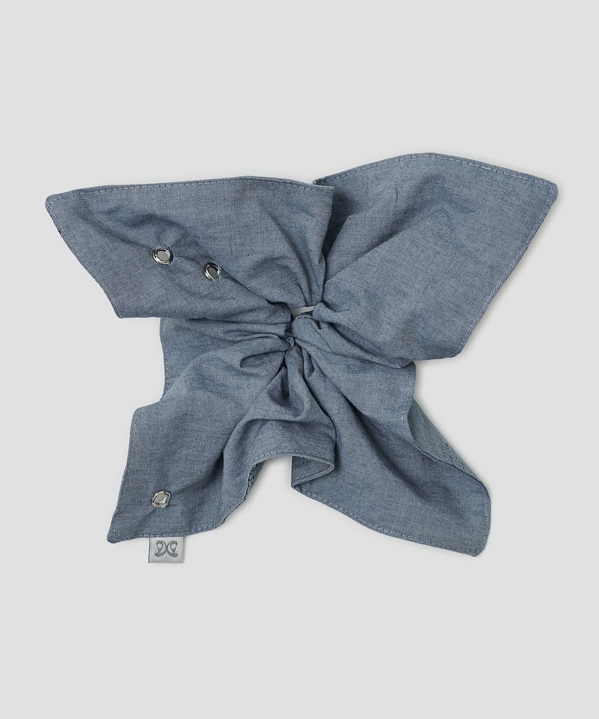 타입서비스(TYPESERVICE) Squared Scrunchie [Blue]