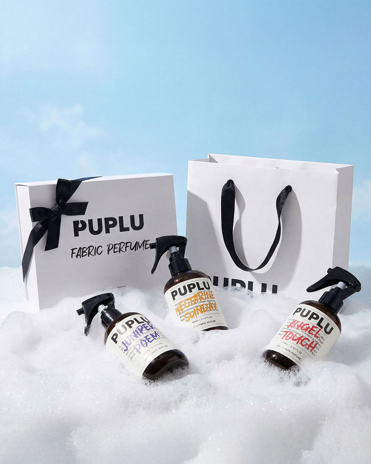 푸플루(PUPLU) 저에탄올 섬유향수 룸스프레이 200ml 3개입 선물세트