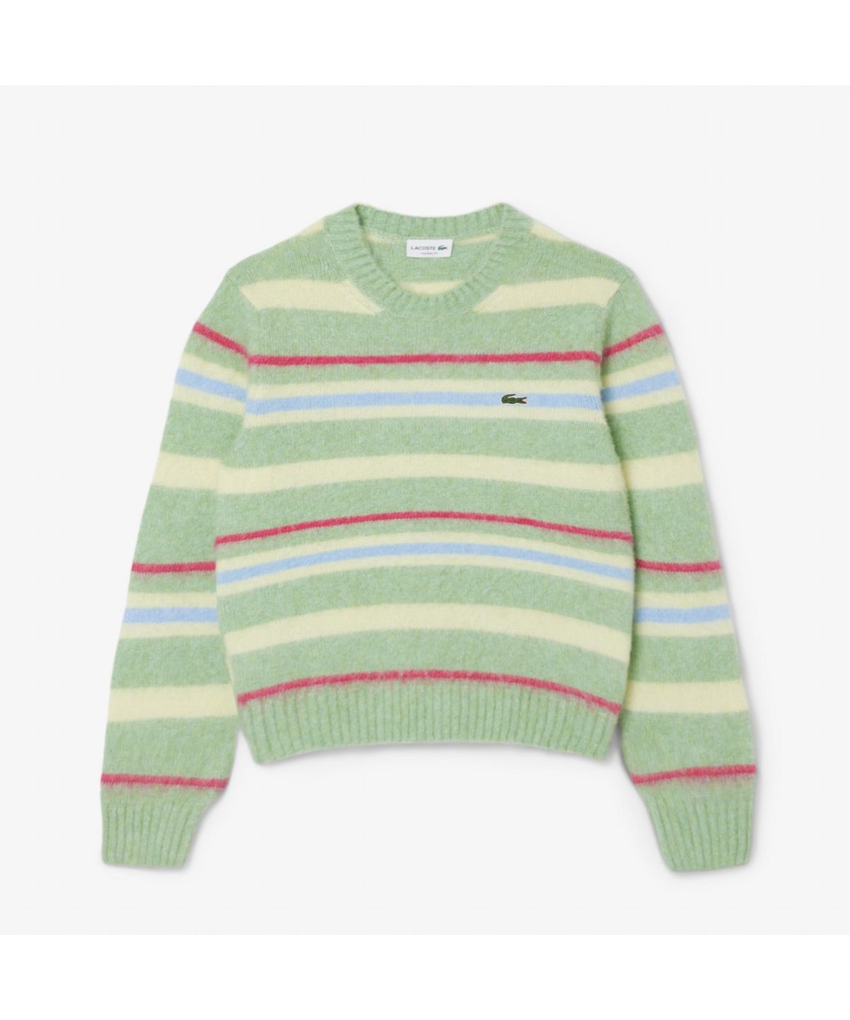 라코스테(LACOSTE) 남성 릴랙스핏 스트라이프 풀오버 스웨터 AH5940-55N 9I9