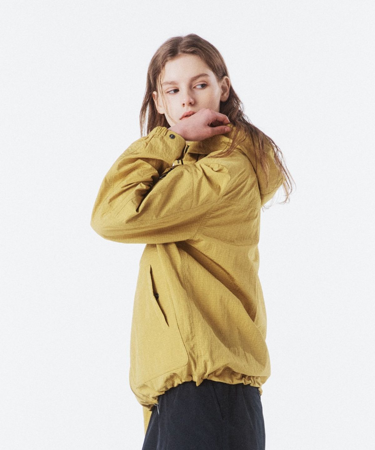 브롬톤 런던(BROMPTON LONDON) ROLL PACK JACKET - MUSTARD (P261UJP101)