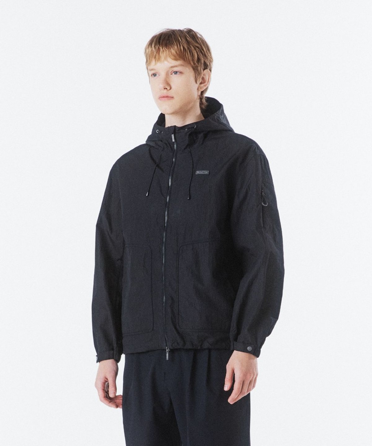브롬톤 런던(BROMPTON LONDON) ROLL PACK JACKET - BLACK (P261UJP101)