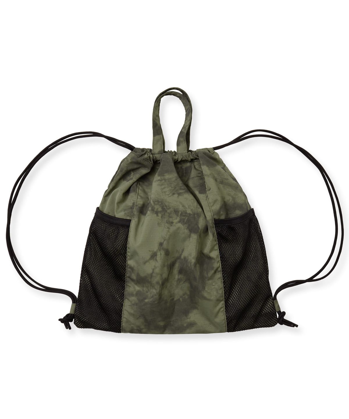 브라운브레스 키즈(BROWNBREATH KIDS) KIDS TIE DYEING GYMSACK - KHAKI