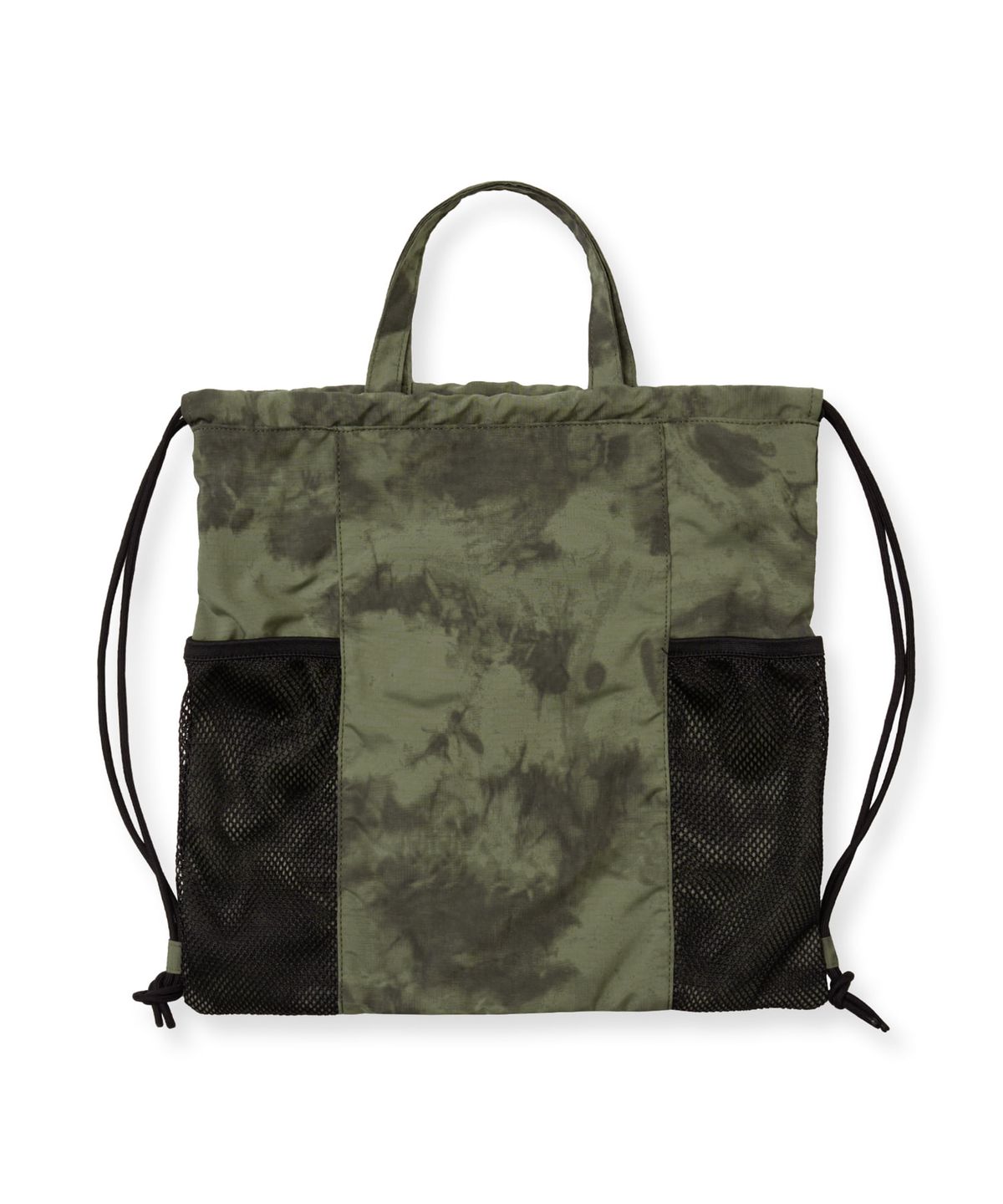 브라운브레스 키즈(BROWNBREATH KIDS) KIDS TIE DYEING GYMSACK - KHAKI