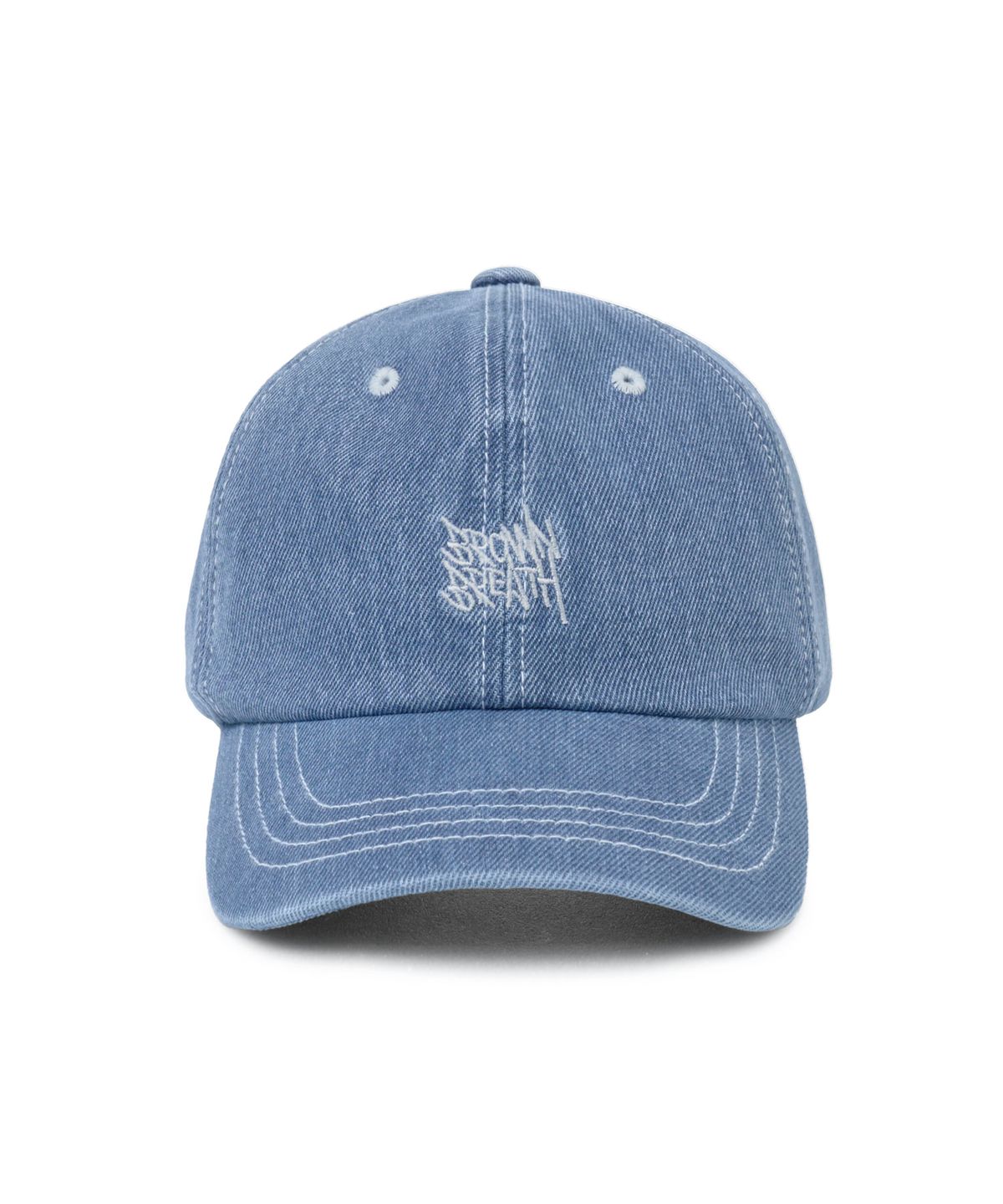 브라운브레스 키즈(BROWNBREATH KIDS) KIDS TAG DENIM BALLCAP - INDIGO