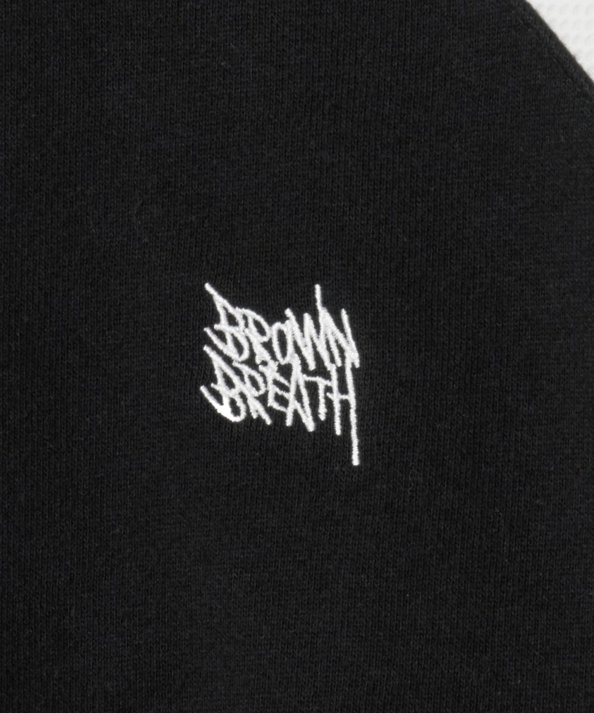 브라운브레스 키즈(BROWNBREATH KIDS) KIDS TAG COLOR BLOCK CREWNECK - BLACK