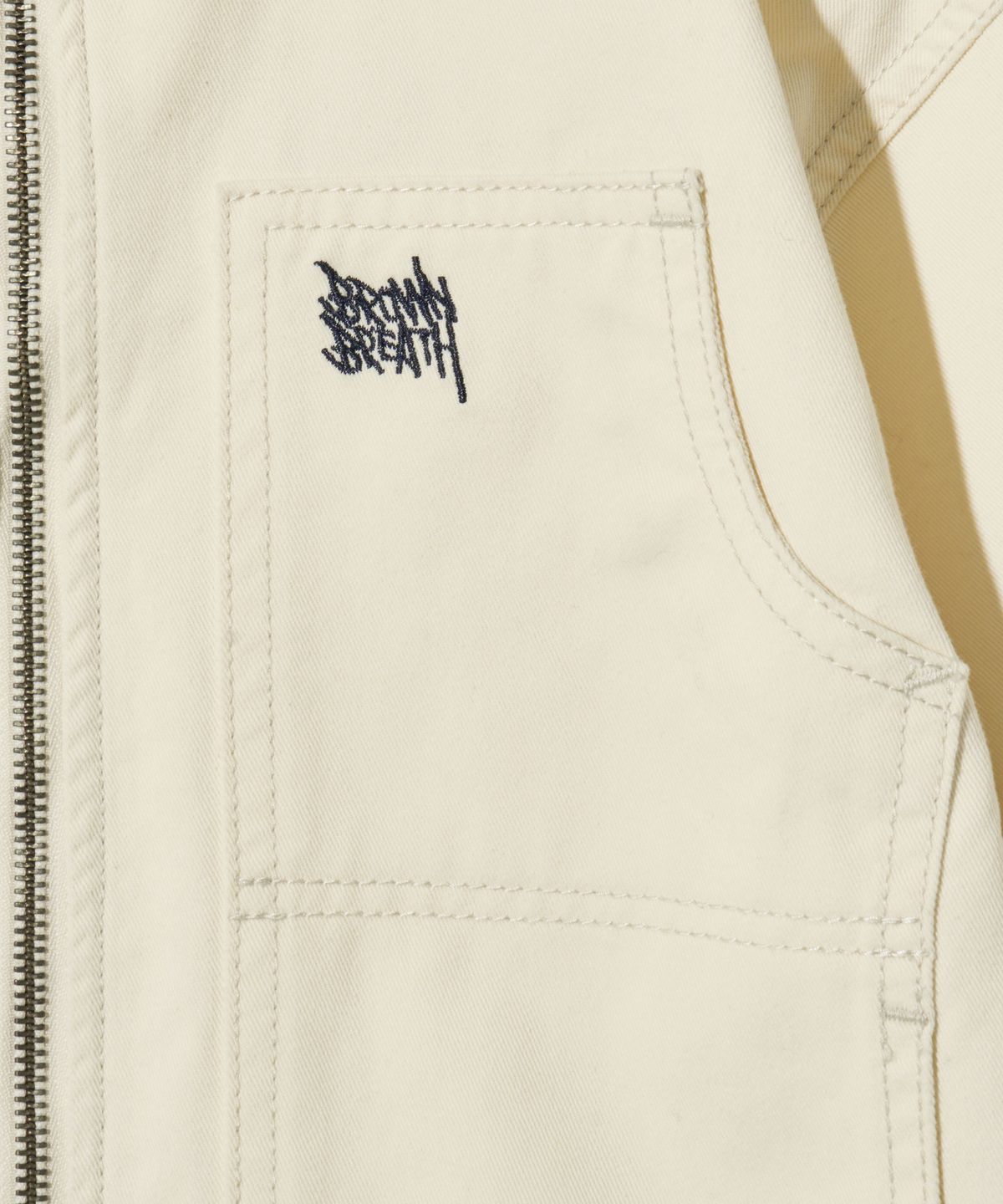 브라운브레스 키즈(BROWNBREATH KIDS) KIDS TAG WORK JACKET - CREAM