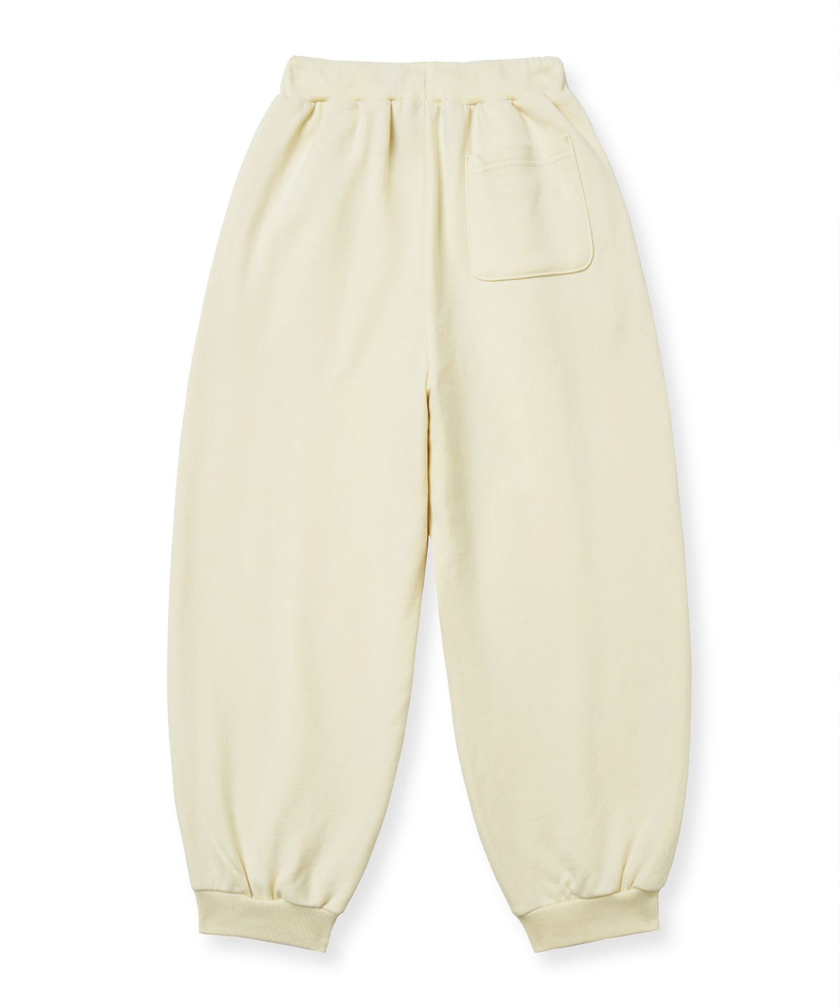 브라운브레스 키즈(BROWNBREATH KIDS) KIDS TAG SWEAT PANTS - IVORY