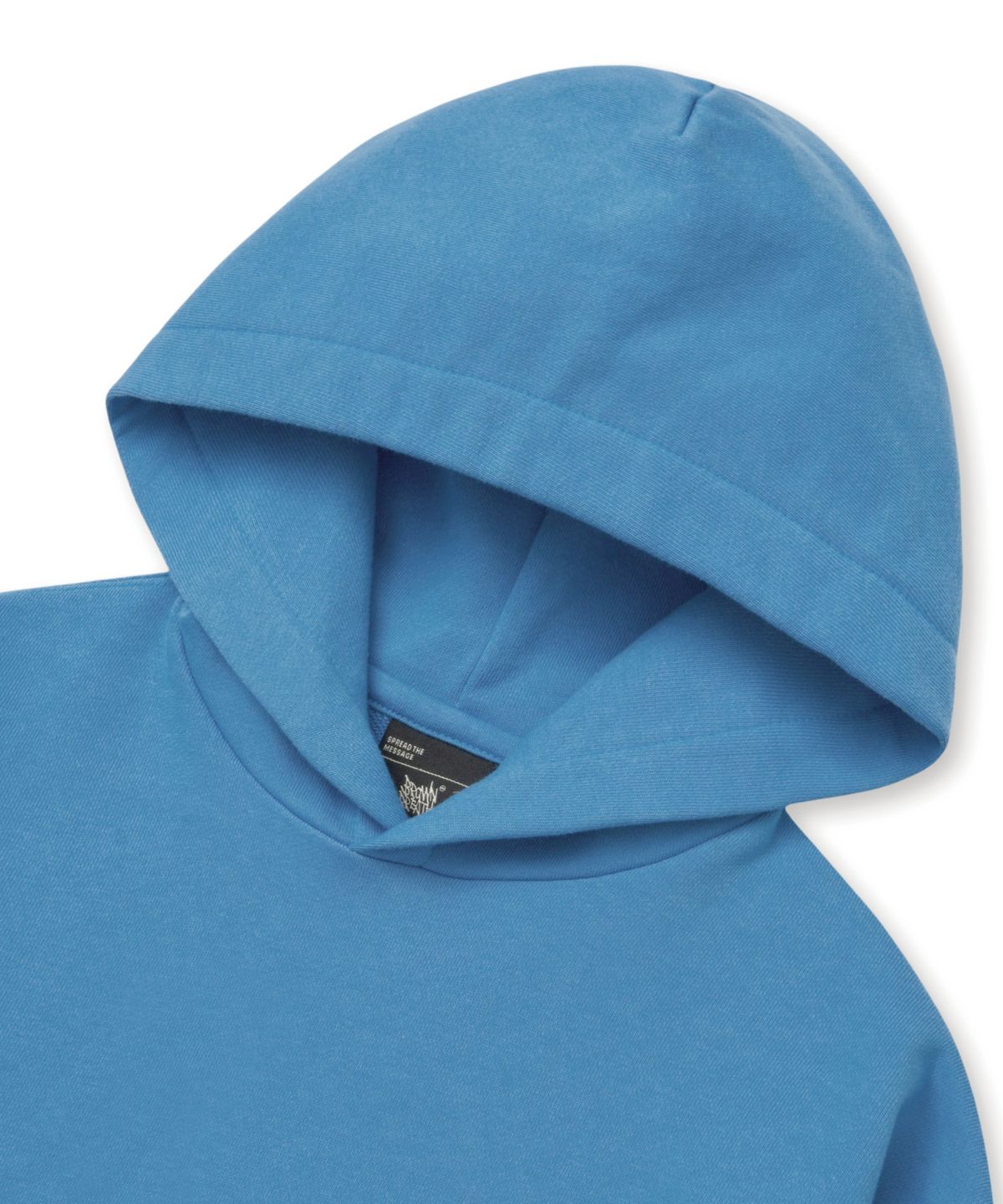 브라운브레스 키즈(BROWNBREATH KIDS) KIDS TAG HOODIE - BLUE